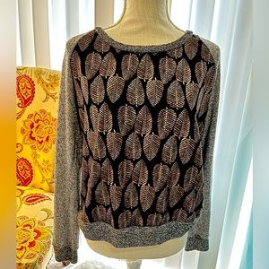 Olivia Moon long-sleeved top, Sz Medium